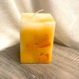 Evergreen & Ivy Rectangular Mosaic Candle